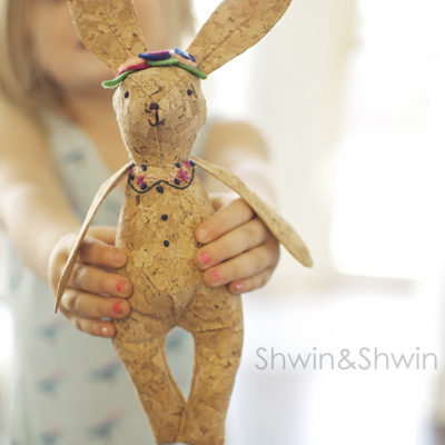 Woodland Bunny and Choose Happy Sign
