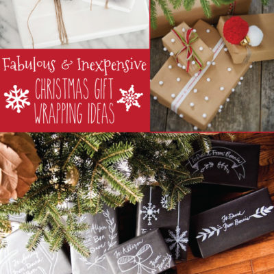 Inexpensive Christmas Wrapping Tips