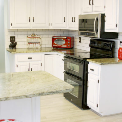 Farmhouse Chalk Painted Kitchen