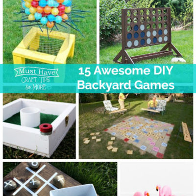 Fun and Easy DIY Backyard Games