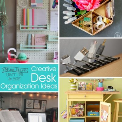 Creative Desk Organization Tips and Ideas