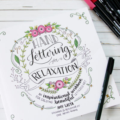 Hand Lettering for Relaxation Workbook