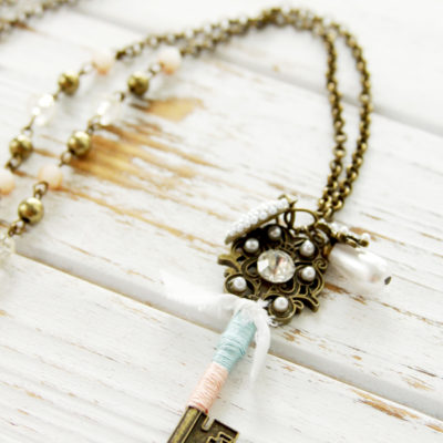 Easy DIY Vintage Style Jewelry Set