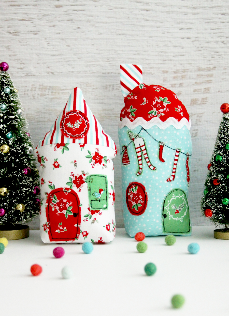 Christmas Town Fabric Village