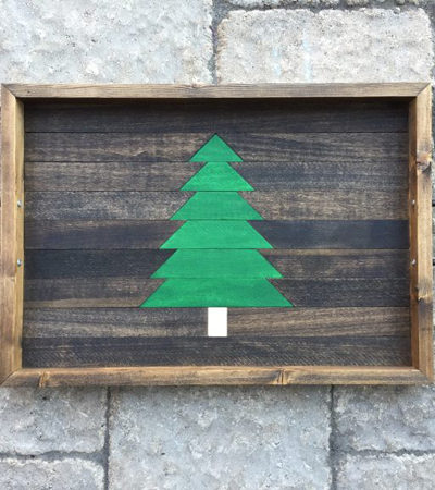 Christmas Tree Tray