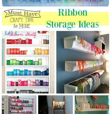 Creative Ribbon Storage Ideas