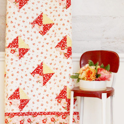 Spring Diamonds Free Quilt Pattern