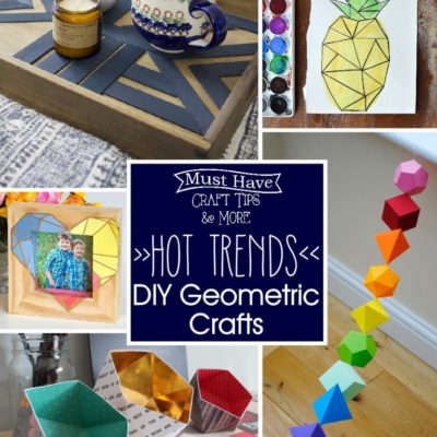 DIY Geometric Crafts – So fun and Creative!