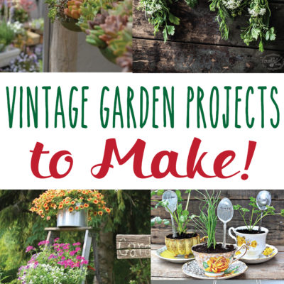 Vintage Garden DIY Projects