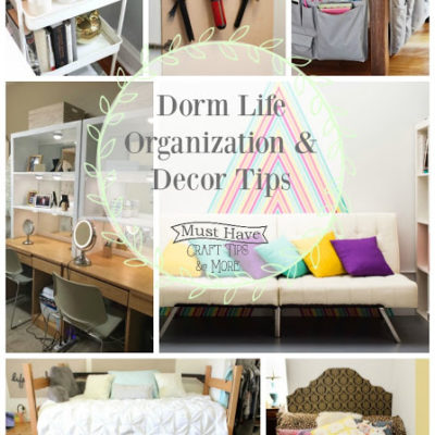 Dorm Life Organization and Decor Tips