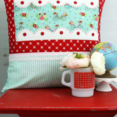 Scalloped Window Pillow