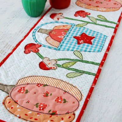 Autumn Love Pumpkin Table Runner