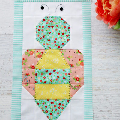 Save the Bees Quilt Block 4