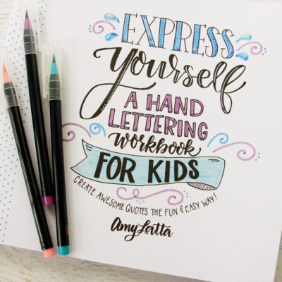 Hand Lettering for Kids Book!