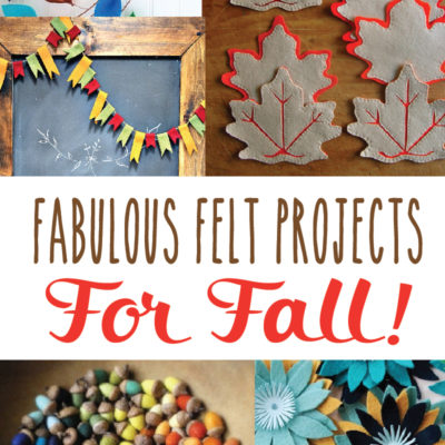 Fabulous Fall Felt Projects