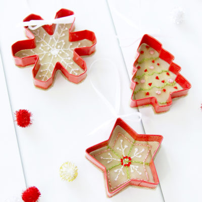 Cookie Cutter and Mesh Ornaments
