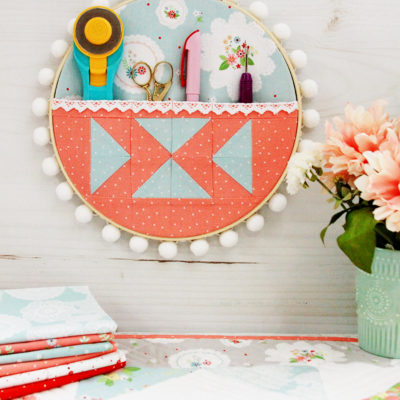 Quilt Supplies Organizer Embroidery Hoop