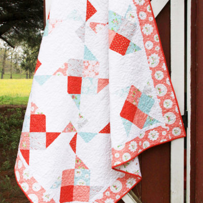 Patchwork Cakes Pinwheel Quilt