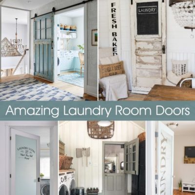Fun and Creative Laundry Room Doors