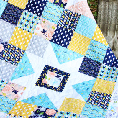 Starry Skies Free Quilt Pattern