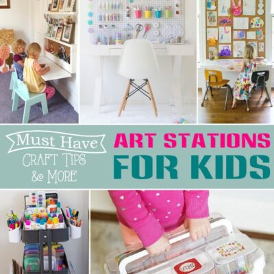Creative Art Stations for Kids