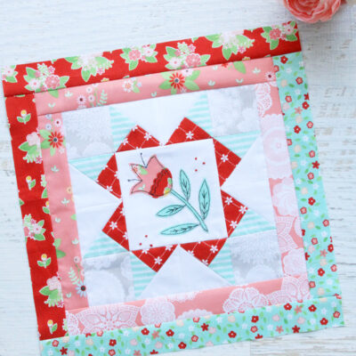 Happy Little Things Quilt Block 2