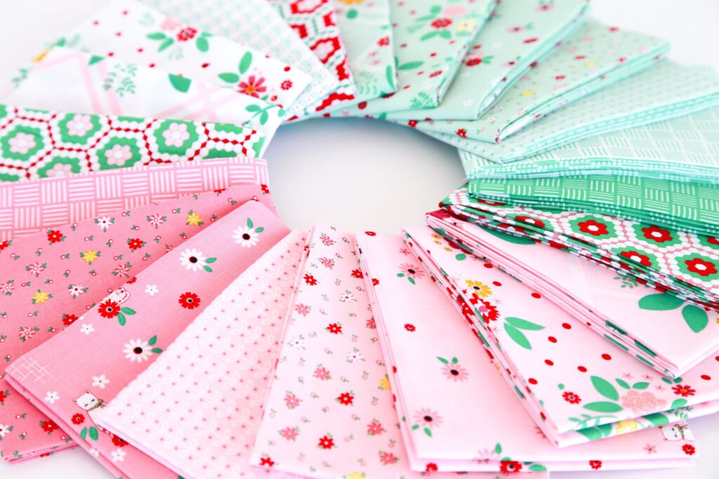 Rose Lane Fabric Collection featured by top US sewing blog, Flamingo Toes