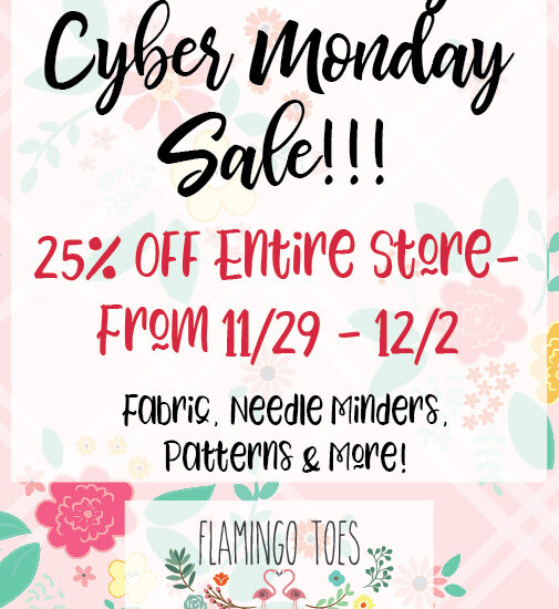 The Best Black Friday & Cyber Monday Sewing Sales featured by top US sewing blog, Flamingo Toes.