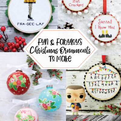 Fabulous and Fun DIY Christmas Ornaments