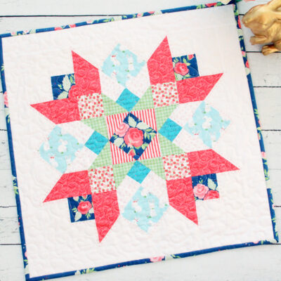 Winifred Rose Mini Quilt