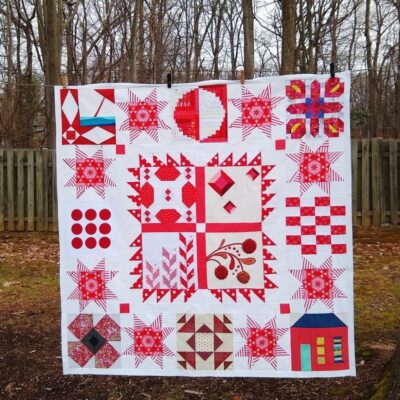 2019 Aurifil Designer Quilt Layout