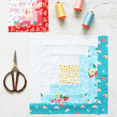 Log Cabin Quilt Blocks – RBD Block Challenge