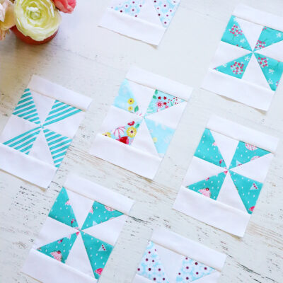 Singing in the Rain Row 5 – Pinwheels