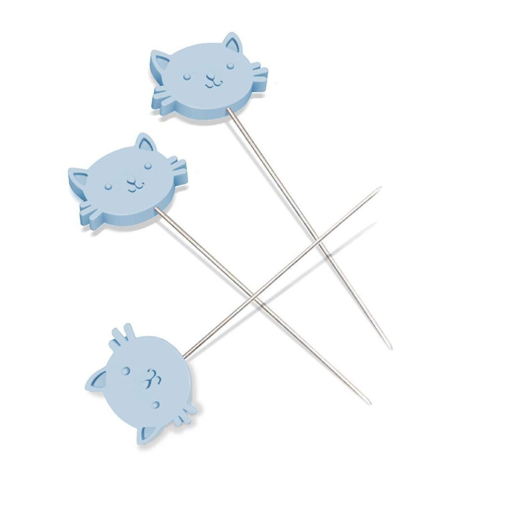 Cat Head Pins - Flamingo Toes
