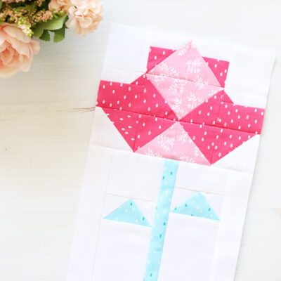 Singing in the Rain Row 6 – Flower Blocks