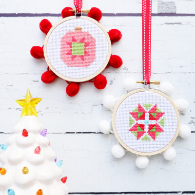 Starry Ornament Cross Stitch Patterns