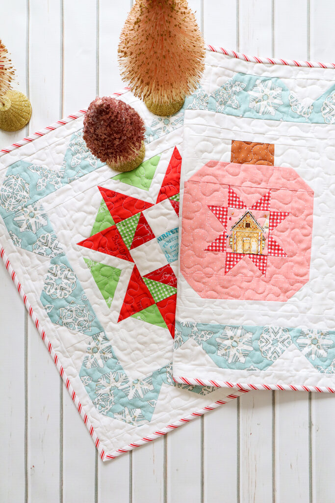 Starry Ornament Christmas Table Runner