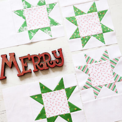 Jelly Snowflake Mystery Quilt Week 2