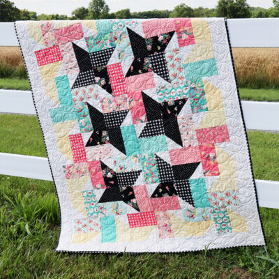 Fat Quarter Ferris Wheel Free Quilt Pattern