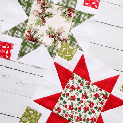 Stars and Windows Quilt Sew Along Star Blocks