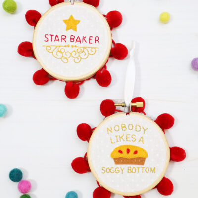 DIY Great British Bake Off Ornaments