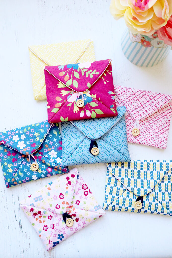 Love Note Fabric Envelopes