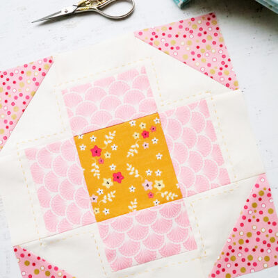 Framed Flower Block – RBD Block Challenge