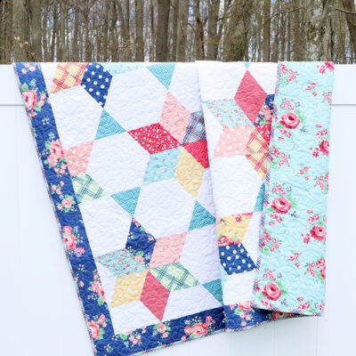 Vintage Stars Quilt Along Finish