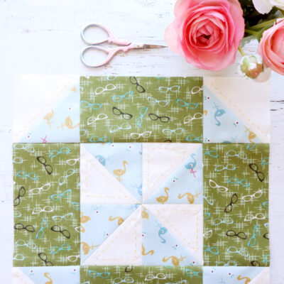 Dizzy Pinwheel Block – RBD Block Challenge