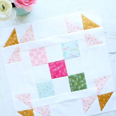 Open Star Block – Swinging on a Star Sew Along