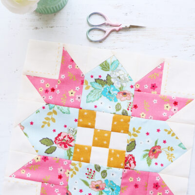 Checkerboard Star Block – RBD Block Challenge