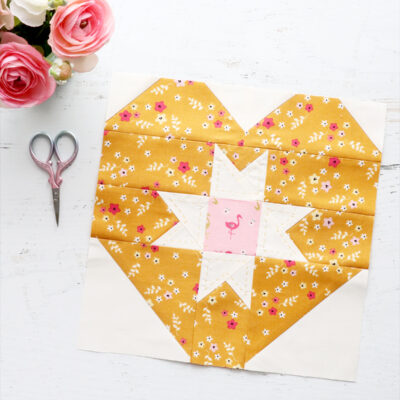 I Heart Quilting Block – RBD Block Challenge