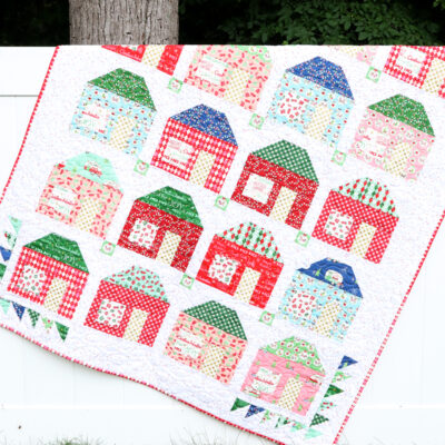 Merry Little Houses Quilt – Holiday Celebrations Book