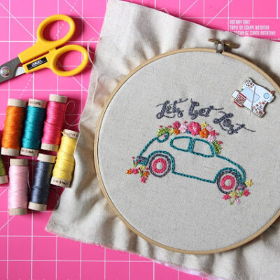 Let’s Get Lost bag by Amista Baker